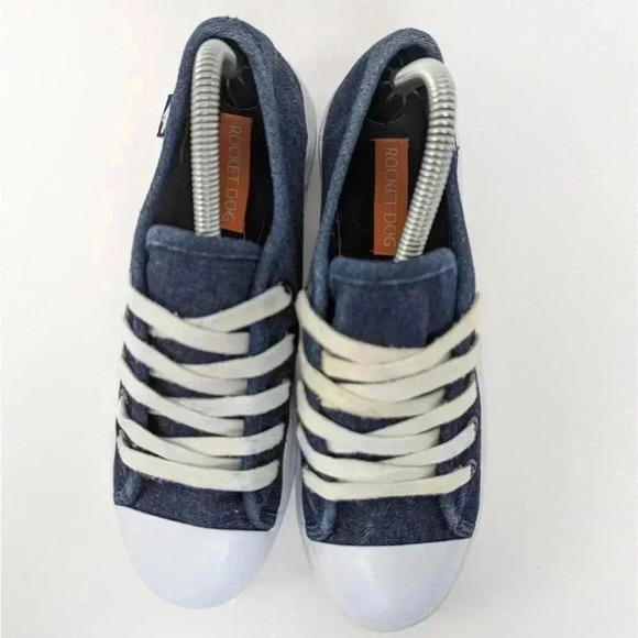 ROCKET DOG Magic Beach Canvas Platform Sneakers - 8.5 - Picture 3 of 10